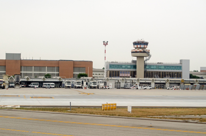 Venice Marco Polo Airport (VCE) serves Venice, Italy.